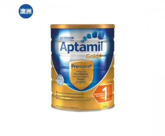 【澳洲直邮包邮】Aptamil 爱他美 金装1段 1罐*900克（适合0-6个月新生儿） 